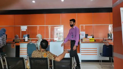 Indonesia post office Stock Photos