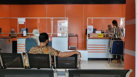 Indonesia post office Stock Photos