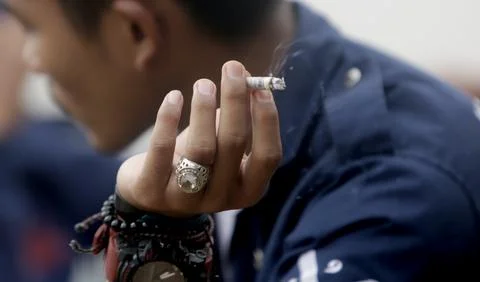 Indonesia to raise excise tariffs on cigarettes to tackle teen smokers issue, Ja Stock Photos