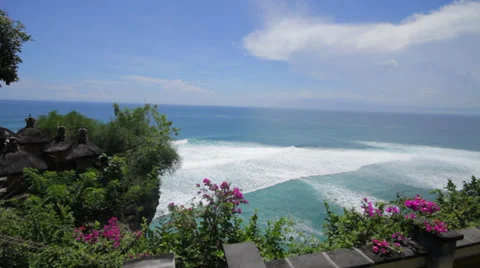 INDONESIA - RESORT OCEAN VIEW Stock Footage 27330896