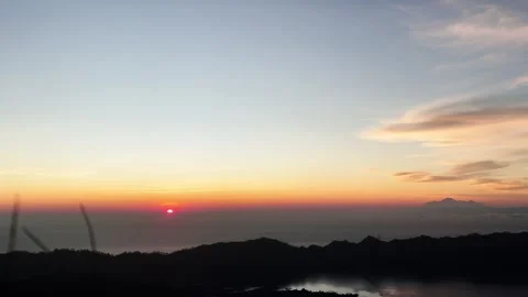 Indonesia sunrise Video stock 310298450