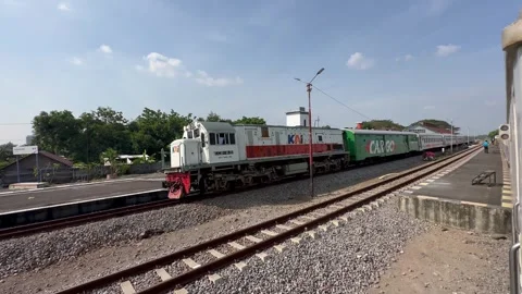 Indonesia Train Stock Footage 243463743