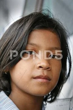 Indonesia tsunami survivor taken in meulaboh Stock Photos