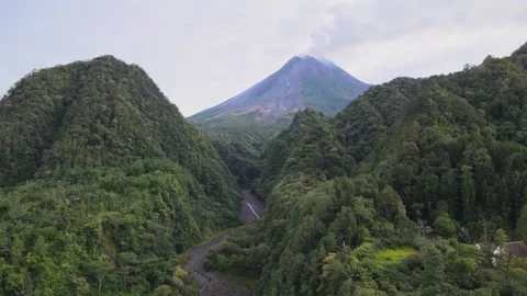 Indonesia Volcano Stock Footage 149220891
