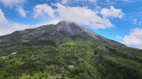 Indonesia Volcano Stock Footage 149856553