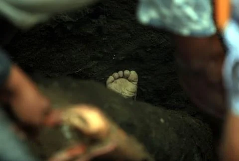 Indonesia West Java Earthquake - Sep 2009 Foto stock