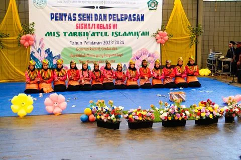 Indonesian Acehnese dance Stock Photos
