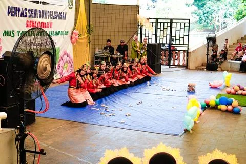 Indonesian Acehnese dance Stock Photos