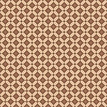 Indonesian batik seamless pattern with various motif javanese traditional cul 스톡 일러스트