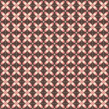 Indonesian batik seamless pattern with various motif javanese traditional cul 스톡 일러스트