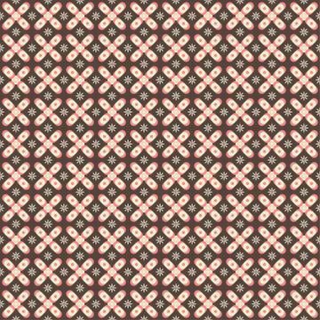 Indonesian batik seamless pattern with various motif javanese traditional cul 스톡 일러스트