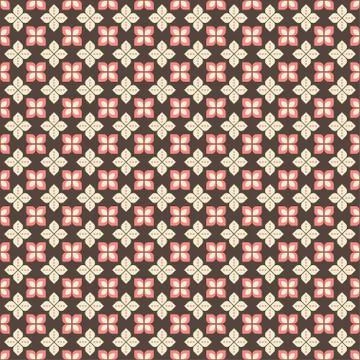 Indonesian batik seamless pattern with various motif javanese traditional cul 스톡 일러스트