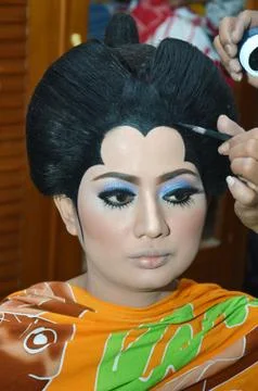 Indonesian bride Stock Photos