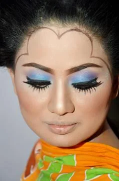 Indonesian bride Stock Photos