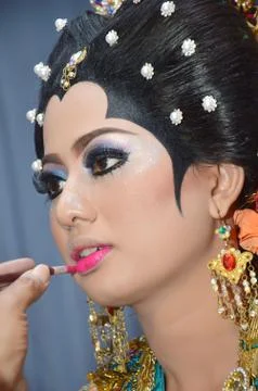 Indonesian bride Stock Photos