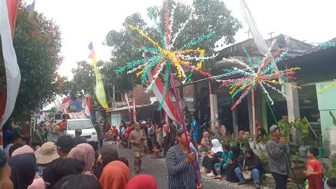 Indonesian Carnival Stock Footage 282660867