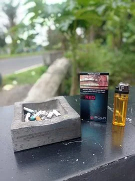 Indonesian cigarettes Stock Photos
