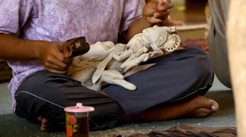 Indonesian crafts 1 動画素材 7729239