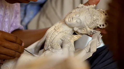 Indonesian crafts 10 Stock-Footage 7729279