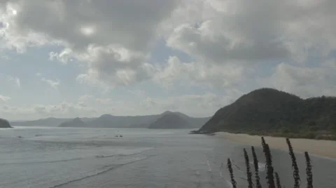 Indonesian desert beach Stock Footage 55262246