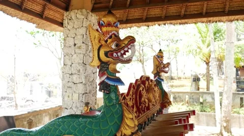 Indonesian Dragon 4k Stock Footage 44386162