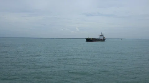 Indonesian Ferry 80 Stockbeeldmateriaal 105843937