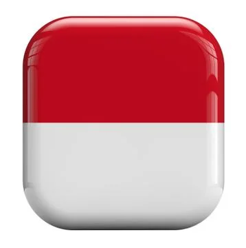 Indonesian flag Stock Illustration
