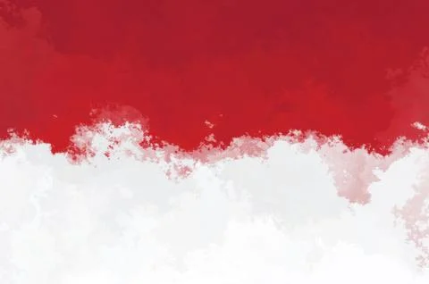 Indonesian flag Stock Illustration
