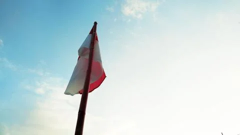 INDONESIAN FLAG Stock Photos