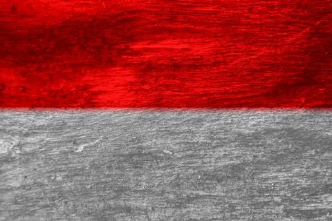 Indonesian flag texture as a background Stock Photos