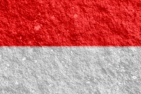 Indonesian flag texture as a background Stock Photos