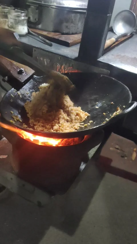Indonesian Fried Rice Video stock 342775643