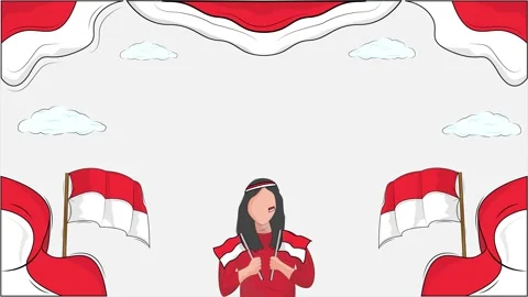 Indonesian Independence Day Stock Footage 314508829