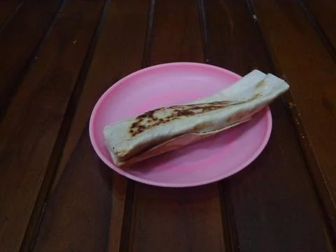Indonesian kebab modified by adding spices and sauces Stock Photos
