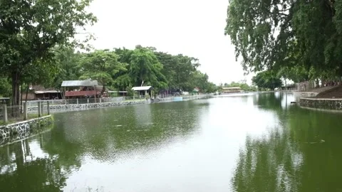 Indonesian Lake Stock Footage 220738688