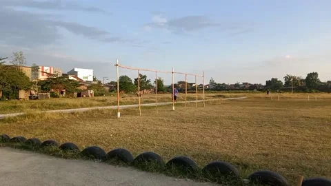 Indonesian Men Jogging Stock Footage 219668190