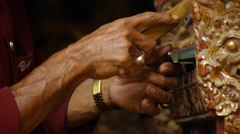 Indonesian musicians 2 Stock Footage 7729357