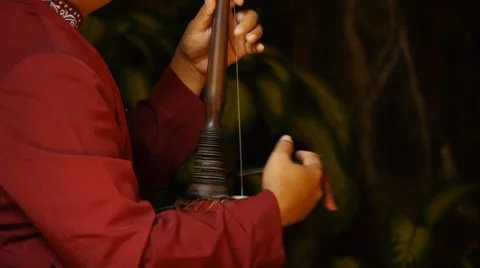Indonesian musicians 4 Stock Footage 7729361