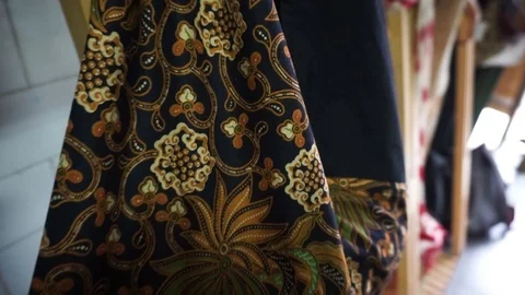Indonesian pattern Stock Footage 102592854