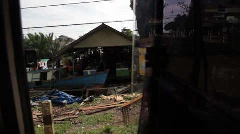 Indonesian Road Stock Footage 32282534