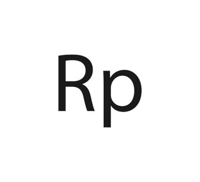 Indonesian rupiah icon. Vector illustration, flat design Stock Illustration