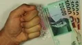 Indonesian Rupiah IDR, Counting Drugs and Money, Health Care, Colorful Pills HD Footage
