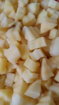 Indonesian snack, Emping Stock Photos