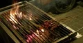 Indonesian traditional food sate sticks on burning grill 4k or 4k+ Resolution