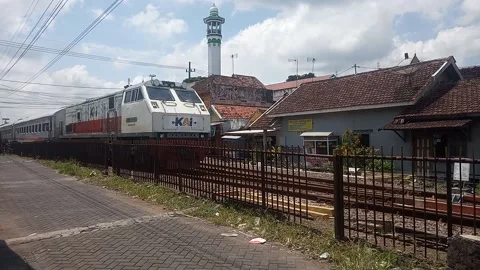 Indonesian trains Stock Footage 177299203