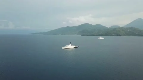 Indonesian warship Stock Footage 232747636
