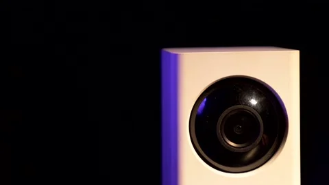 Indoor home security camera Stock Footage 144040666