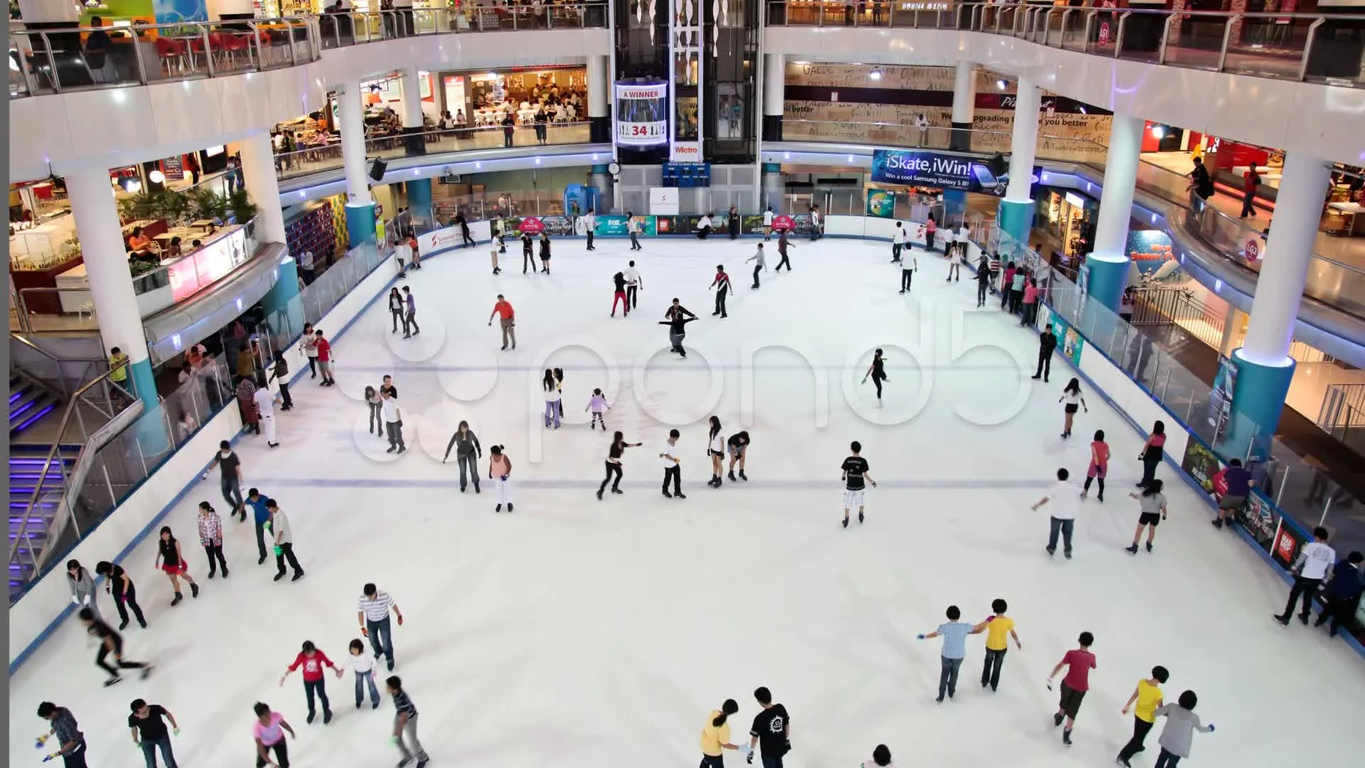 Indoor Ice Skating Rink Mall