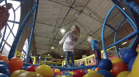Indoor play area Stock Footage 47487944