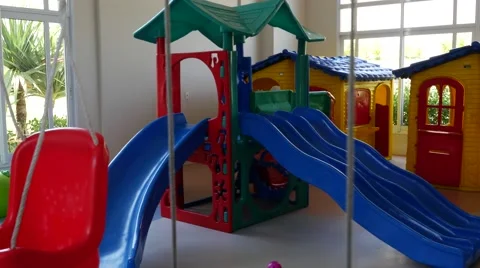 Indoor playground for children Video stock 68029888